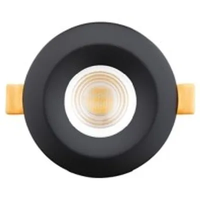 Produktbild von nobilé Downlight LED Spot FP 6W sw.-matt830° IP65 350mA 1861680520