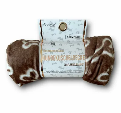 braune Hundedecke 