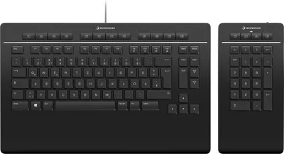 Produktbild von 3Dconnexion Keyboard Pro with Numpad - Tastatur und Nummernfeld