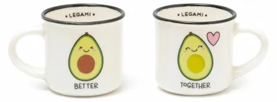 Image de Legami S.p.A. Societa Benefit 2 ESPRESSOTASSEN AVOCADO