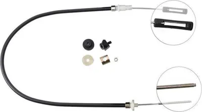 Produktbild von A.B.S. K24600 Kupplungsseil Seilzug für VW GOLF II (19E, 1G1)