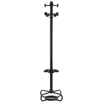 Immagine prodotto di Attaccapanni in metallo WML-1 - per casa, ufficio, ristorante, hotel, altezza 173 cm, nero