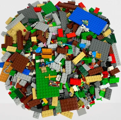 Produktbild von LEGO® Original Minecraft Mix Bunt Gemischt Ergänzungsset NEU! Menge 100x – Jede Mischung individuell zusammengestellt
