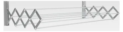 Produktbild von Wäschetrockner Ruck Zuck 100 (Trockenlänge 6,6 m, ausziehbarer Wandtrockner, Breite 100 cm, max. Belastbarkeit 20 kg)