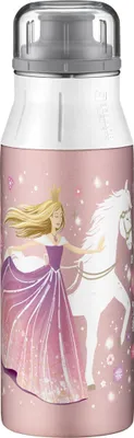 Produktbild von alfi 535-7207060 Elementbottle 0,6L flower princess Edelst. lackiert, rosa