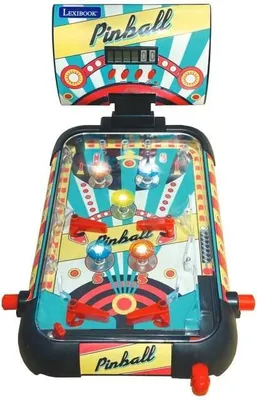 Produktbild von Flipper Elektronisch Lexibook, Licht- und Soundeffekte, 4 Flipper, 5 Bumpers, Tischspiel, Grün