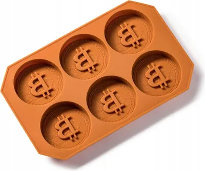 Produktbild von Silikonform für Eiswürfel und Schokolade Bitcoin