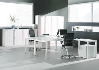 Produktbild von BISLEY Rollladenschrank verkehrsweiß 2 Fachböden 120,0 x 43,0 x 103,0 cm