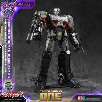 Obrázek produktu pro Transformers: Generation One AMK Pro Series – plastová stavebnice D-16/Megatron v konečné podobě, 20 cm