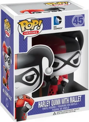 Produktbild von DC Super Heroes - Harley Quinn With Mallet 45 - Funko Pop! - Vinyl Figur
