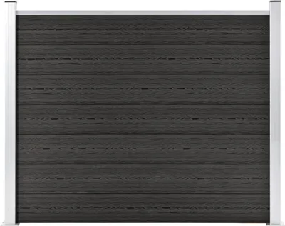 Produktbild von Zaunelement WPC 180x146 cm Grau , Drahtzäune Design 2024