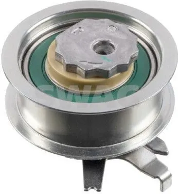 Produktbild von SWAG 30 94 5795 Spannrolle Zahnriemen Ø71mm Ø60mm für VW Golf VII Schrägheck (5G1, BQ1, BE1, BE2) Polo Schrägheck (6R1, 6C1) Passat Variant (3G5, CB5)