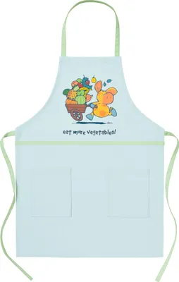 Produktbild von I 27792 - Farm Friends Schürze - eat more vegetables Kochschürze Grillschürze Kinderschürze