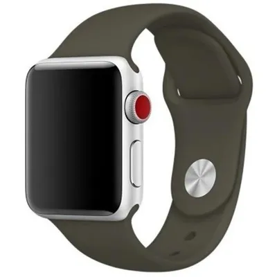 Produktbild von Sport Armband für Apple Watch Series 10 9 8 7 6 5 4 3 2 SE Silikon 42/44/45mm S