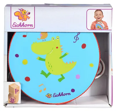 Obrázok produktu pre Eichhorn Music Tambourine, 1 rok / roky, Viacfarebný