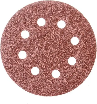 Immagine prodotto di Dischi abrasivi HAUSHALT, 8 fori, n. 280, d 125 mm, 5 pezzi