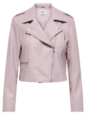 Productafbeelding van ONLY Onlcarmen Imitatieleer Biker Jack Cc OTW
