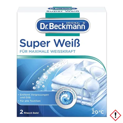 Zdjęcie produktu dla Dr.Beckmann Super White/Anti-Grey 80g
