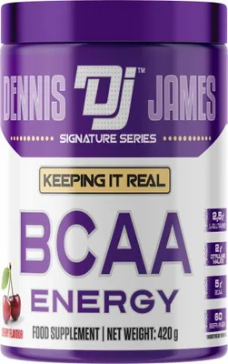 Obrázek produktu pro Dennis James Signature Series | BCAA Energy | s L-glutaminem a L-citrulin malátem Třešeň