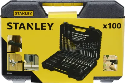 Productafbeelding van Stanley STA7205-XJ Boormachine, set van 100 boorpunten