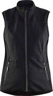 Produktbild von Damen Softshell Weste "3851 " - Blakläder Schwarz/Dunkelgrau L