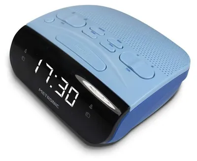 Productafbeelding van Metronic Radio Wekker, Duo Color