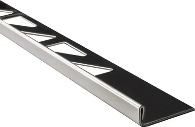 Produktbild von L-Profil Edelstahlschiene Profil Fliesenschiene Edelstahl V2A L250cm 4,5mm glänzend