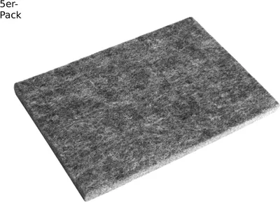 Produktbild von Filzunterlagen 12,5x18cm VE=5 Stück
