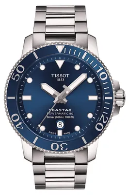 Immagine prodotto di Tissot Seastar 1000 Powermatic 80, colore blu