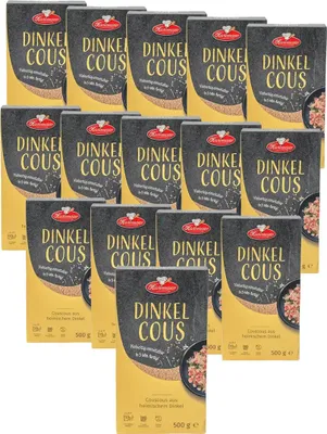Immagine prodotto di BIELMEIER Couscous di farro 15 x 500 grammi Küchenmeister