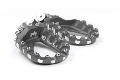 Produktbild von S3 Hard Rock Enduro Fußrasten Aluminium titan