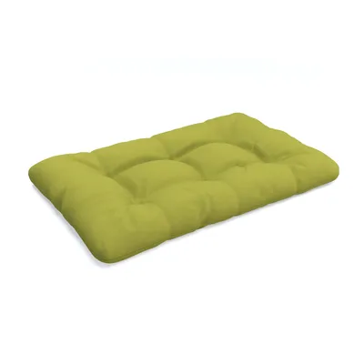Immagine prodotto di POKAR Cuscino per pallet con bella trapuntatura Cuscino per divano in pallet, Dimensioni: cuscino di seduta 120 x 80, Colore: Lime