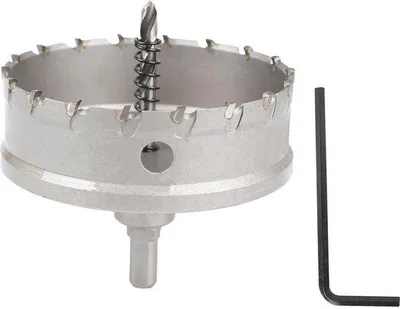 Produktbild von Famanu Hartmetall Lochsäge 100 mm mit Centrebohrer - für Metall, Holz und Kunststoff