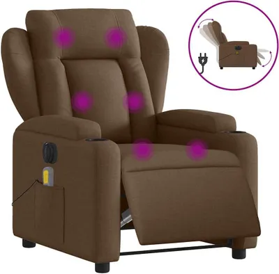 Obrázok produktu pre VidaXL 3204474, Textil, Hnedá, Pena, 110 kg, 770 mm, 945 mm
