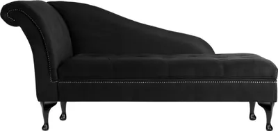 Immagine prodotto di Chaise longue Elegante chaise longue Chesterfield chaise longue con bottoni Chaise lounge in velluto