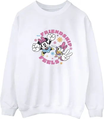 Produktbild von Disney - "Friendship" Sweatshirt für Damen BI28681 (XL) (Weiß)