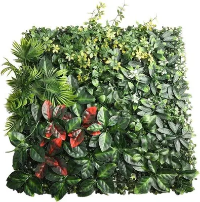 Immagine prodotto di Pannello decorativo a parete - Aspetto verde realistico - 50 x 50 cm - Verde