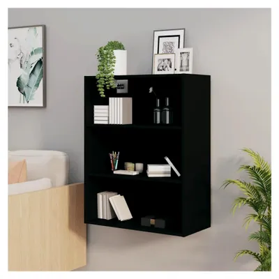 Produktbild von Hängeschrank, schwarz, 69,5 x 32,5 x 90 cm