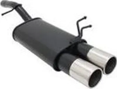 Produktbild von Novus Sportendschalldämpfer für Ford Fiesta (JH/JD) 2 x 90mm