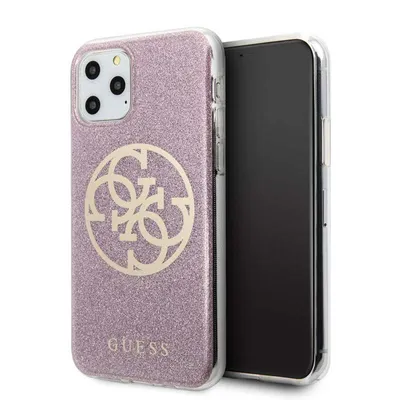 Image de Guess Guhcn58Pcuglpi Iphone 11 Proróżowy/Pink Hard Case 4G Circle Glitter