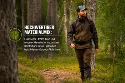 Produktbild von Finnveden Hybrid Trouser Herren (H.Olive) Größe 58, KI-generiertes Bild
