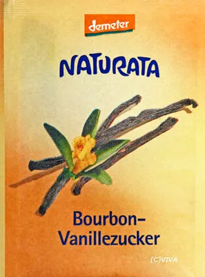 Produktbild von Naturata Bourbon Vanillezucker 8g