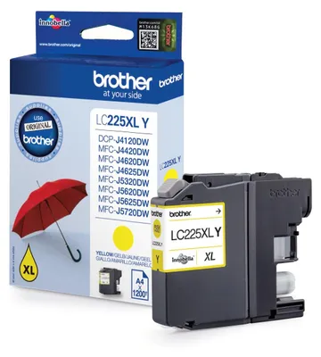 Image de Brother LC-225XLY cartouche d'impression jaune