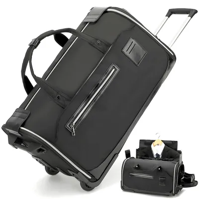 Produktbild von Kleidertasche 55 Liter, schwarz, groß, für Reisen