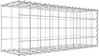 Produktbild von Anbaugabione Typ 2 100 cm x 40 cm x 30 cm (L x H x T), Maschenweite 10 cm x 10 cm, Spirale