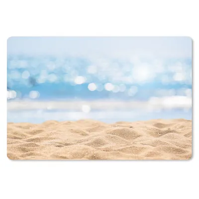 Produktbild von MuchoWow® Mauspad Mousepad Strand - Meer - Sand 27x18 cm - Mousepads - Maus Mat - Pad - Mausunterlage - Büroartikel - Desk Matten