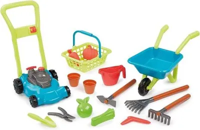 Immagine prodotto di Set da giardino per bambini: giocattolo 3 in 1 per l'esterno, dai 18 mesi in su