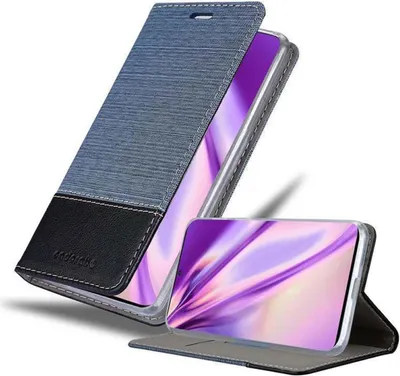 Produktbild von Cadorabo Hülle für Samsung Galaxy S20 PLUS Schutzhülle in Blau Handy Hülle Etui Book Case Cover