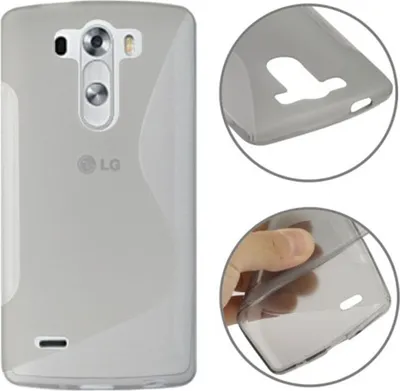 Immagine prodotto di Custodia in TPU grigia per smartphone LG G3 mini