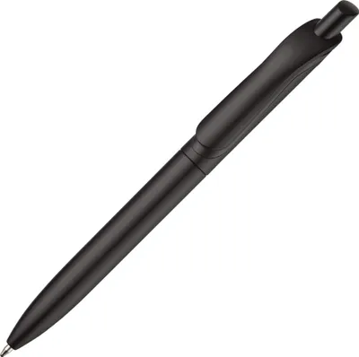 Produktbild von 10 Kugelschreiber "Click-Shadow" / Farbe: metallic schwarz